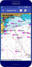 Neptune Tidal Planner running on an Android phone