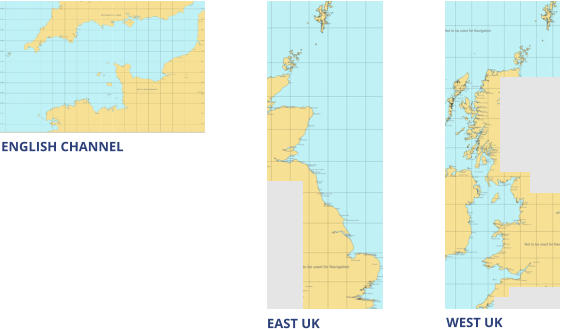 ENGLISH CHANNEL EAST UK WEST UK